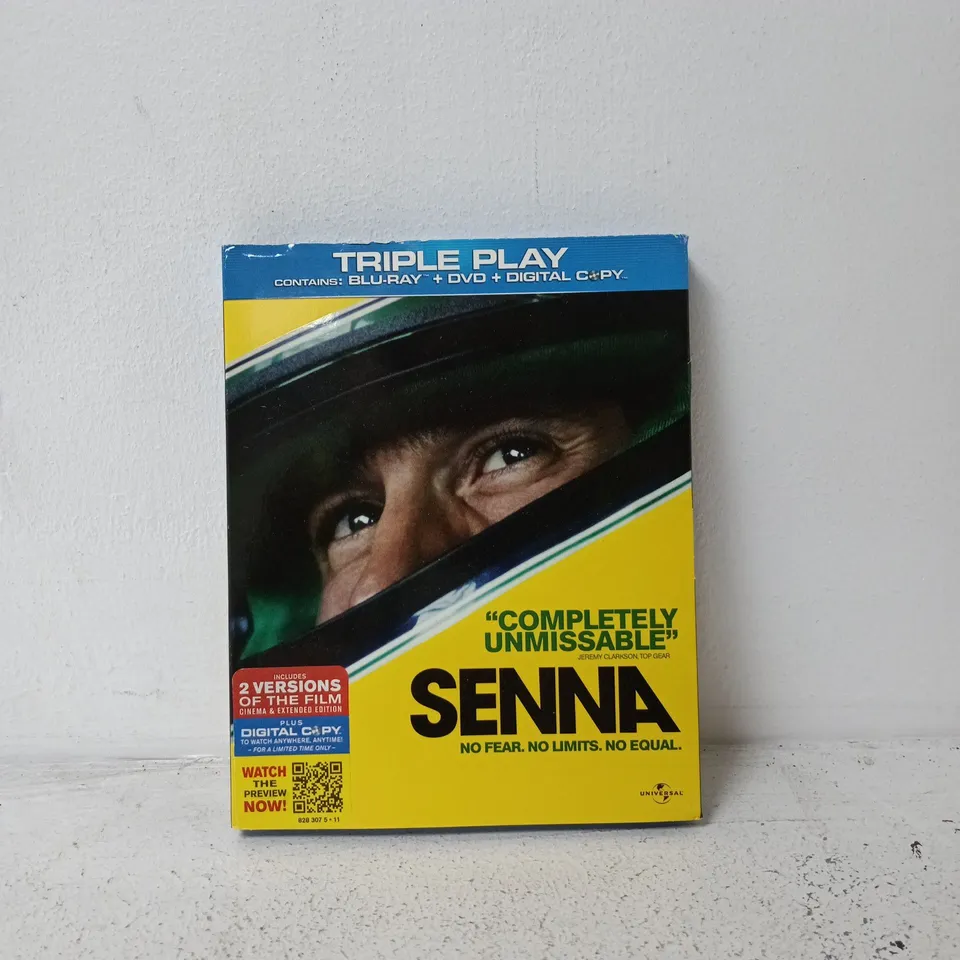 SENNA BLU RAY FORMULA ONE DOCUMENTARY