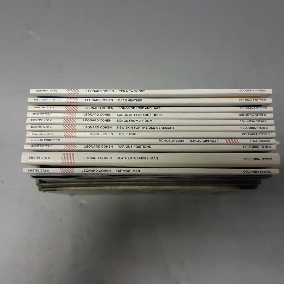 LEONARD COHEN – THE COMPLETE STUDIO ALBUMS COLLECTION