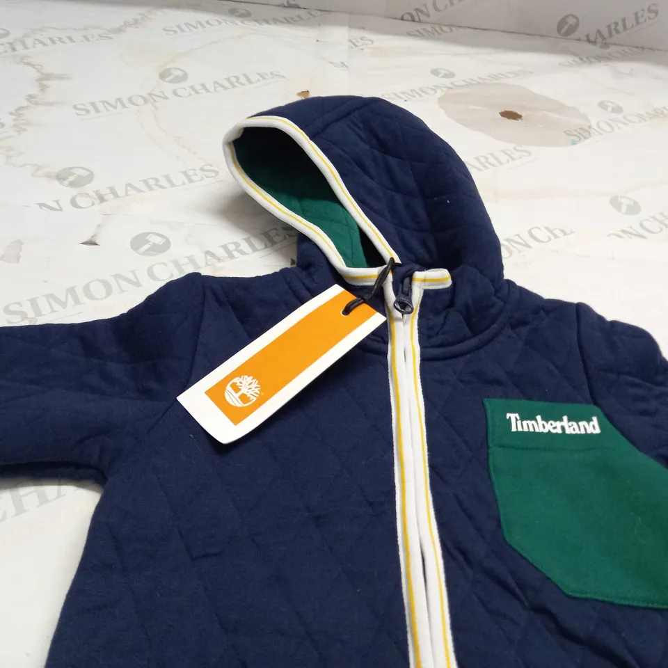 TIMBERLAND ZIPPED BABY COAT SIZE 0-6 MNTHS