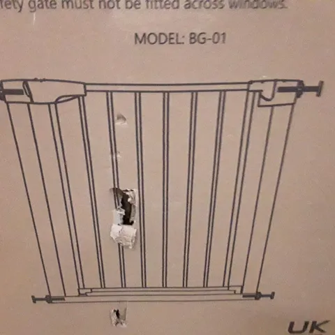 BOXED WALK THROUGH SAFETY GATE