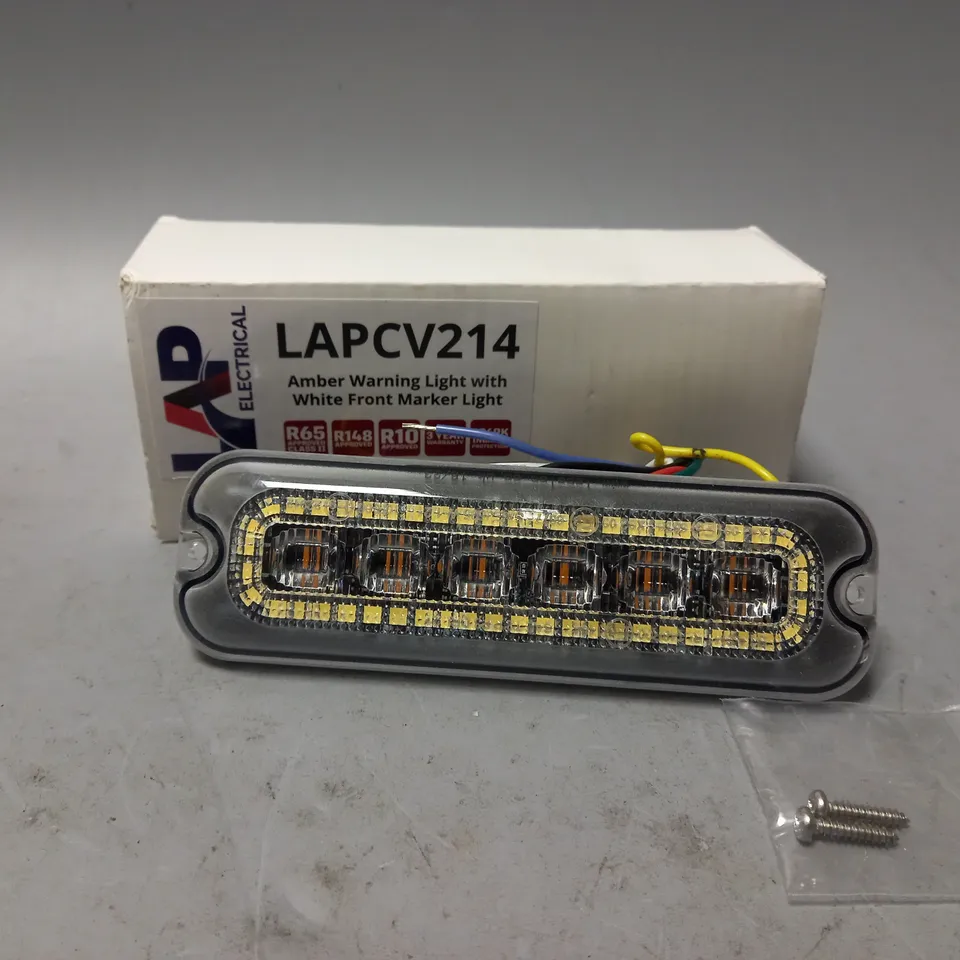LAPCV214 AMBER WARNING LIGHT 