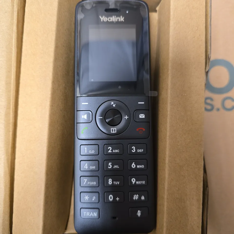 BOXED YEALINK WIRELESS DECT HANDSET W73H