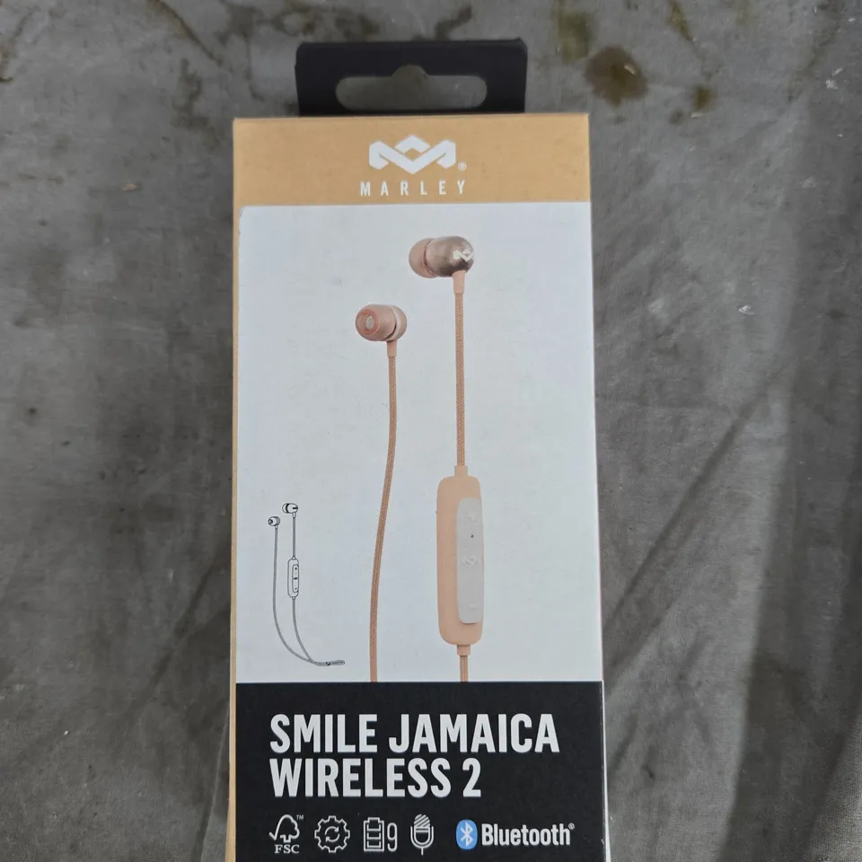 MARLEY SMILE JAMAICA WIRELESS 2 BLUETOOTH EARBUDS