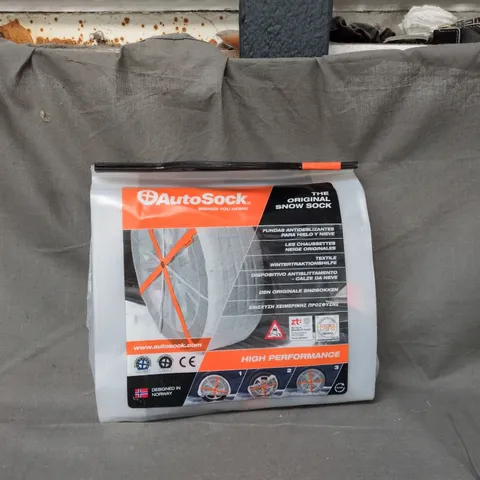 AUTOSOCK THE ORIGINAL SNOW SOCK – CAR TYRE TRACTION DEVICE (ORIGINAL PACKAGING)