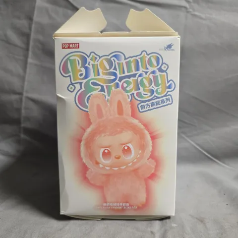 POP MART BIG INTO ENERGY VINYL PLUSH PENDANT BLIND BOX - LABUBU