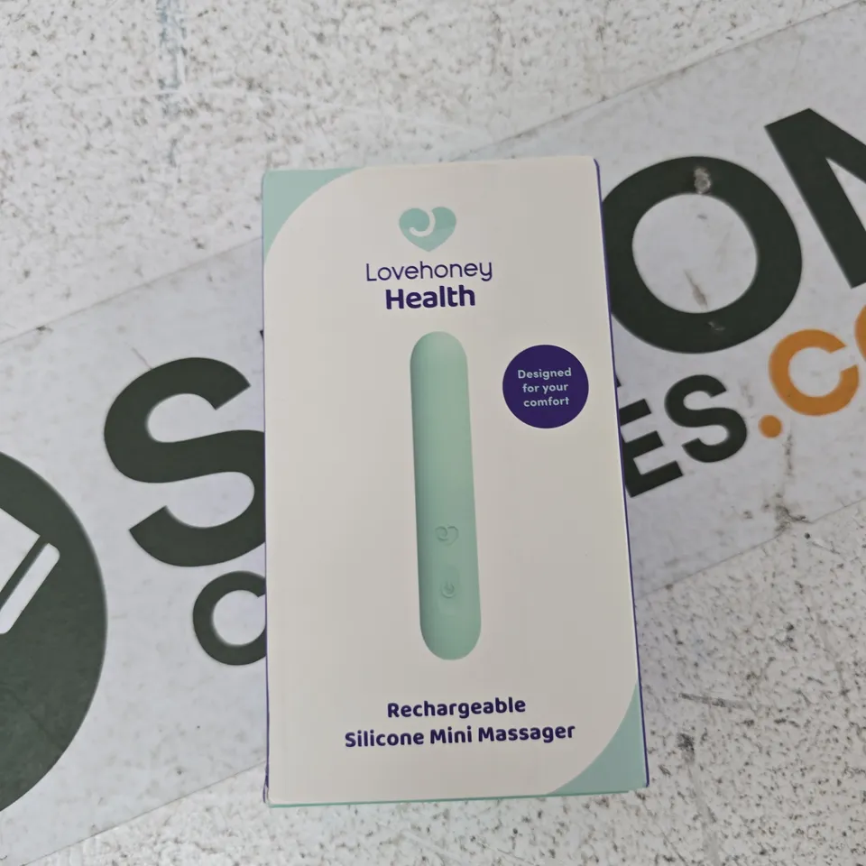 LOVEHONEY HEALTH RECHARGEABLE SILICONE MINI MASSAGER
