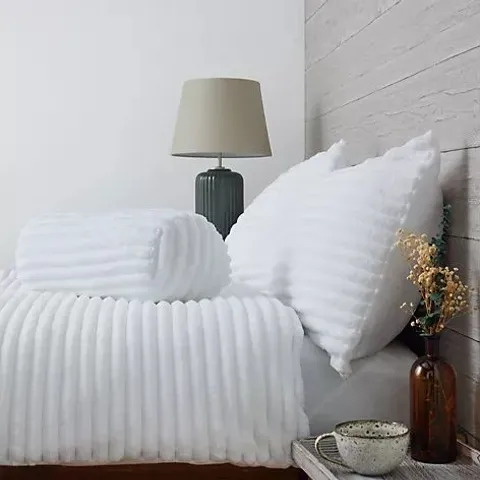 COZEE HOME RIBBED BOLSTER COCOON CUSHION DARK GREY