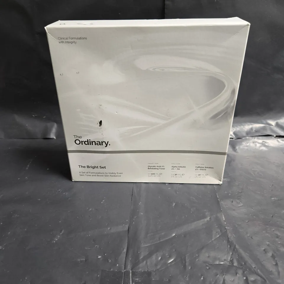 THE ORDINARY THE BRIGHT SET – FACIAL SKIN CARE TRIO (BOXED)