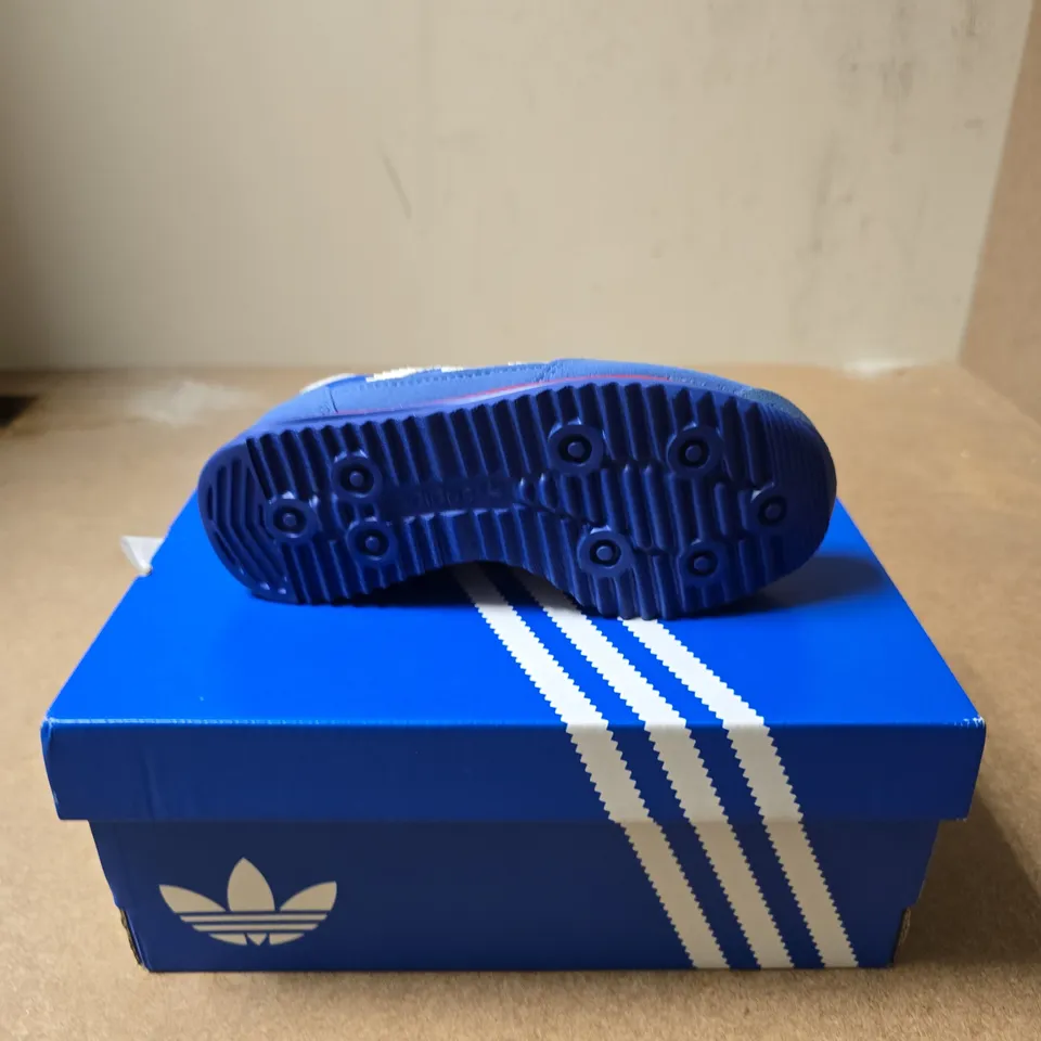 ADIDAS SL 72 RS EL C KIDS' TRAINERS – BLUE/WHITE UK - 10K