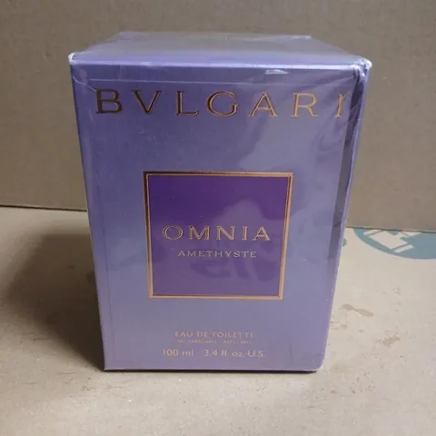 BOXED BVLGARI OMNIA AMETHYSTE EAU DE TOILETTE 100ML