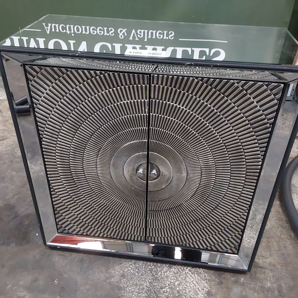 DESIGNER DOUBLE DOOR MIRRORED CUPBOARD