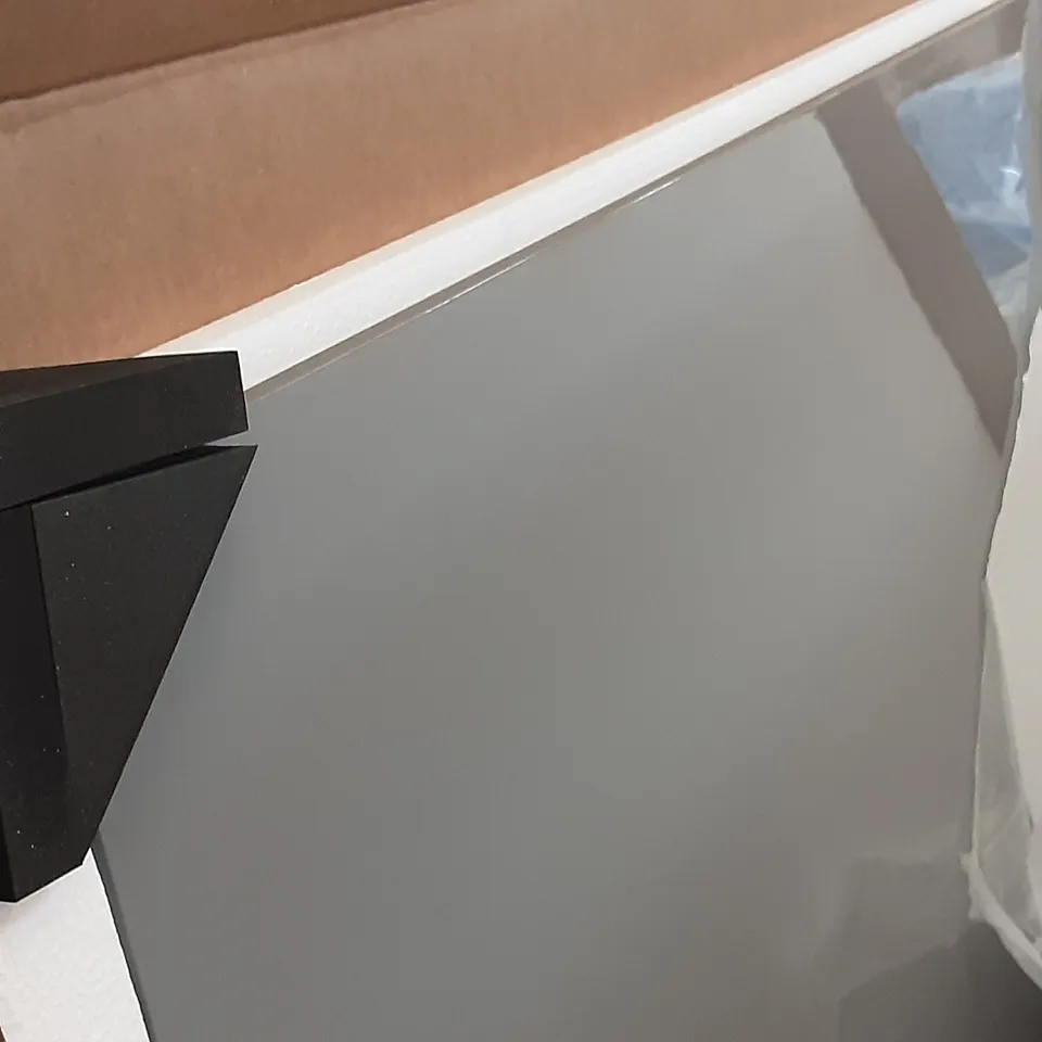 BOXED IMPERIAL 6 GREY DINING TABLE BASE IN GREY - 3 BOXES COMPLETE SET