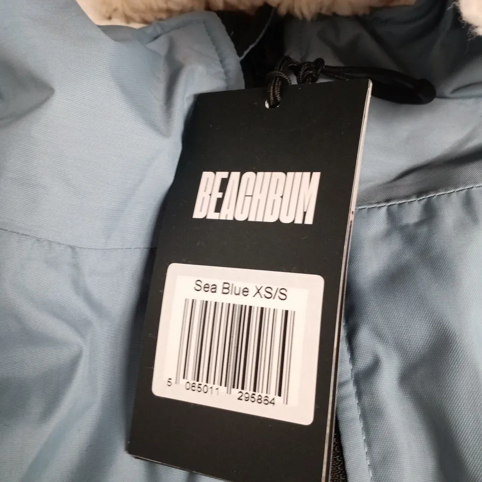 BEACHBUM SEA BLUE HOODED JACKET – XS/S