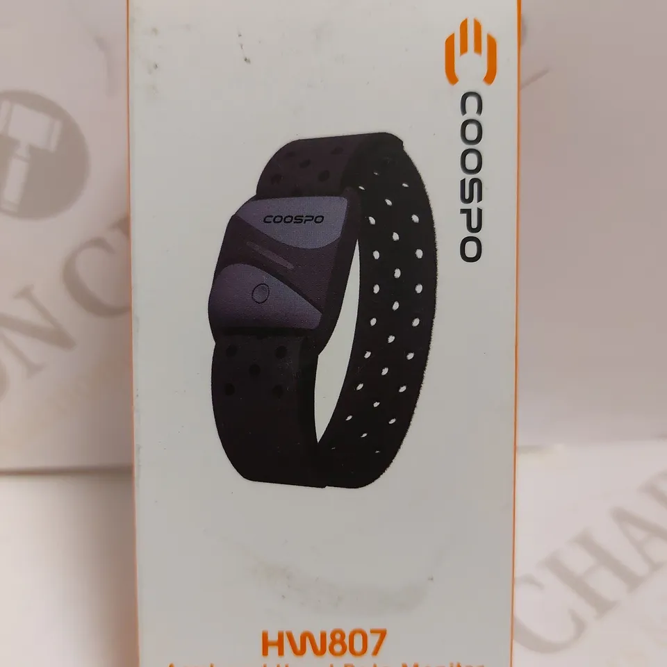 BOXED COOSPO HW807 ARMBAND HEART RATE MONITOR