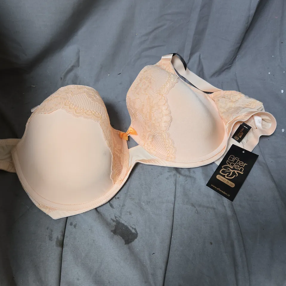 BOX OF APPROXIMATELY 25 ASSORTED CLOTHING ITEMS INCLUDING AUBADE BRA , AFTER EDEN BRA , PRIMA DONNA BRA AND CYBERJAMMIES REVERS KNIT TOP