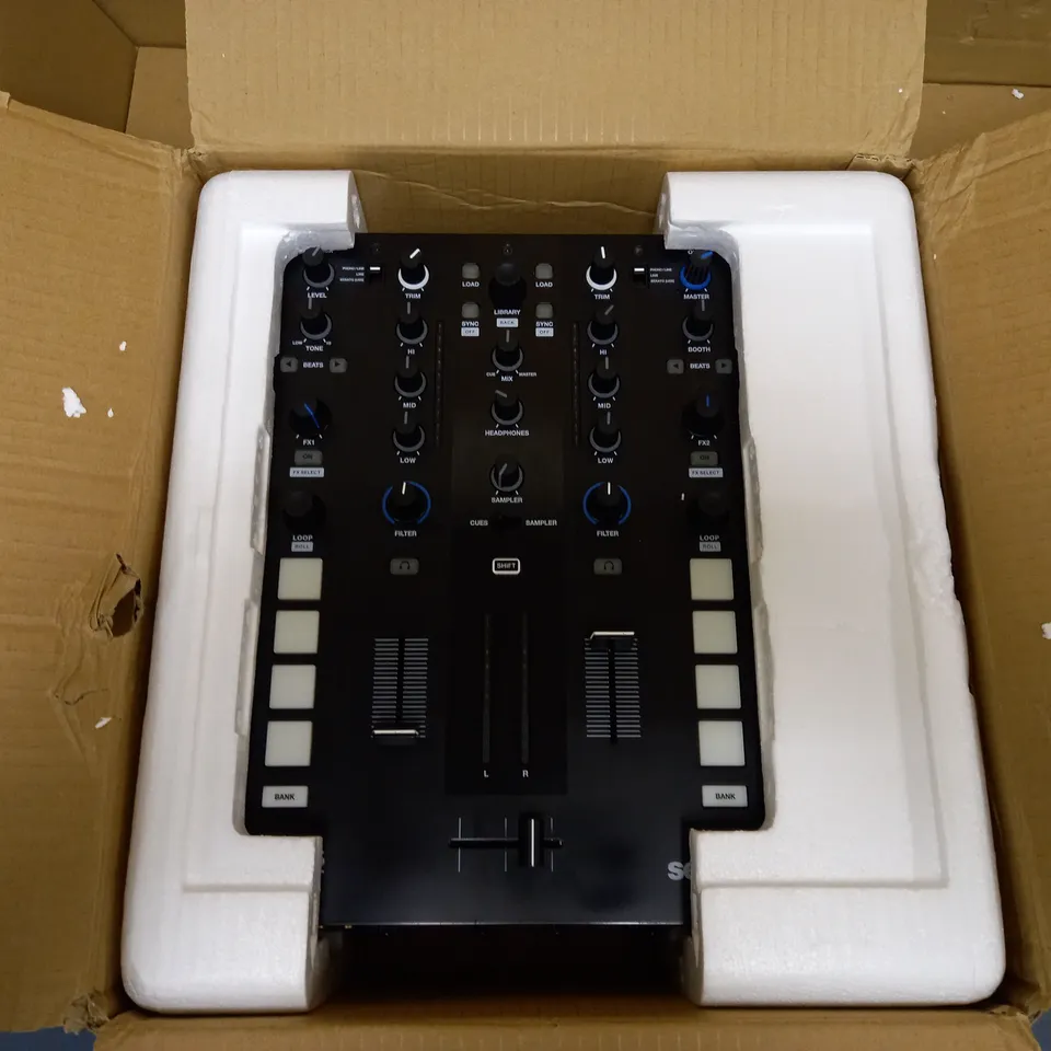 MIXARS 140101007 "DUO MKII-2CH" PRO SERATO DJ MIXER BLACK - HARDWARE UNLOCK FOR SERATO DJ PRO & DVS