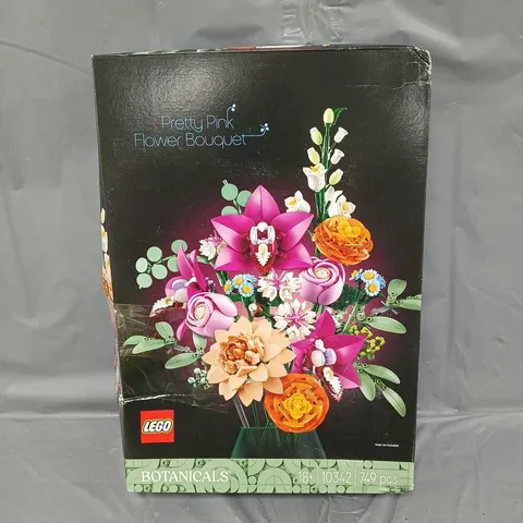 LEGO BOTANICALS PRETTY PINK FLOWER BOUQUET 10342