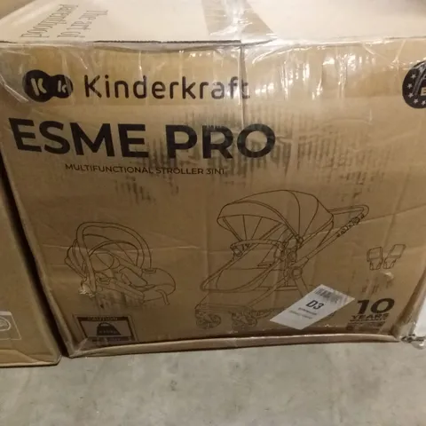 BOXED KINDERKRAFT ESME PRO STROLLER