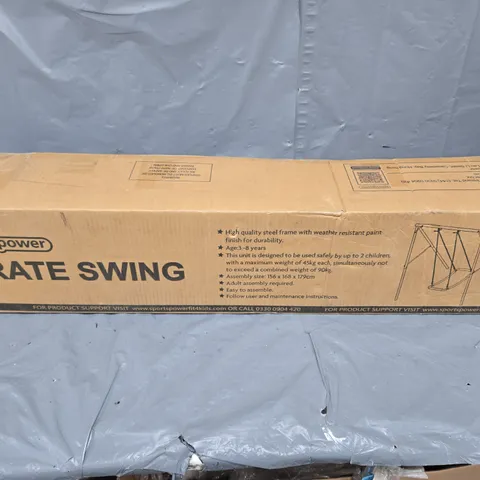SPORTSPOWER MY FIRST SKYFLYER METAL SWING SET  - COLLECTION ONLY