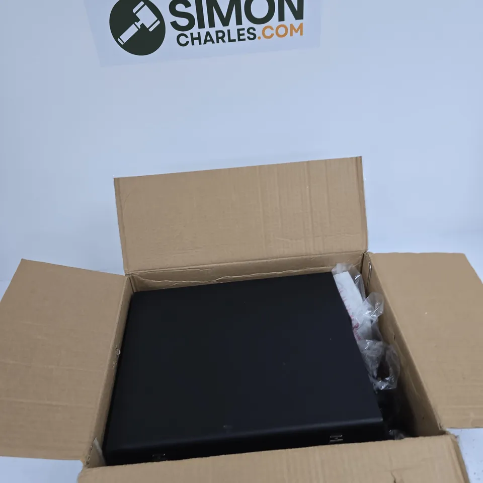 RETRO MUSIQUE BLUETOOTH TABLE TOP TURNTABLE – BOXED (BLACK)