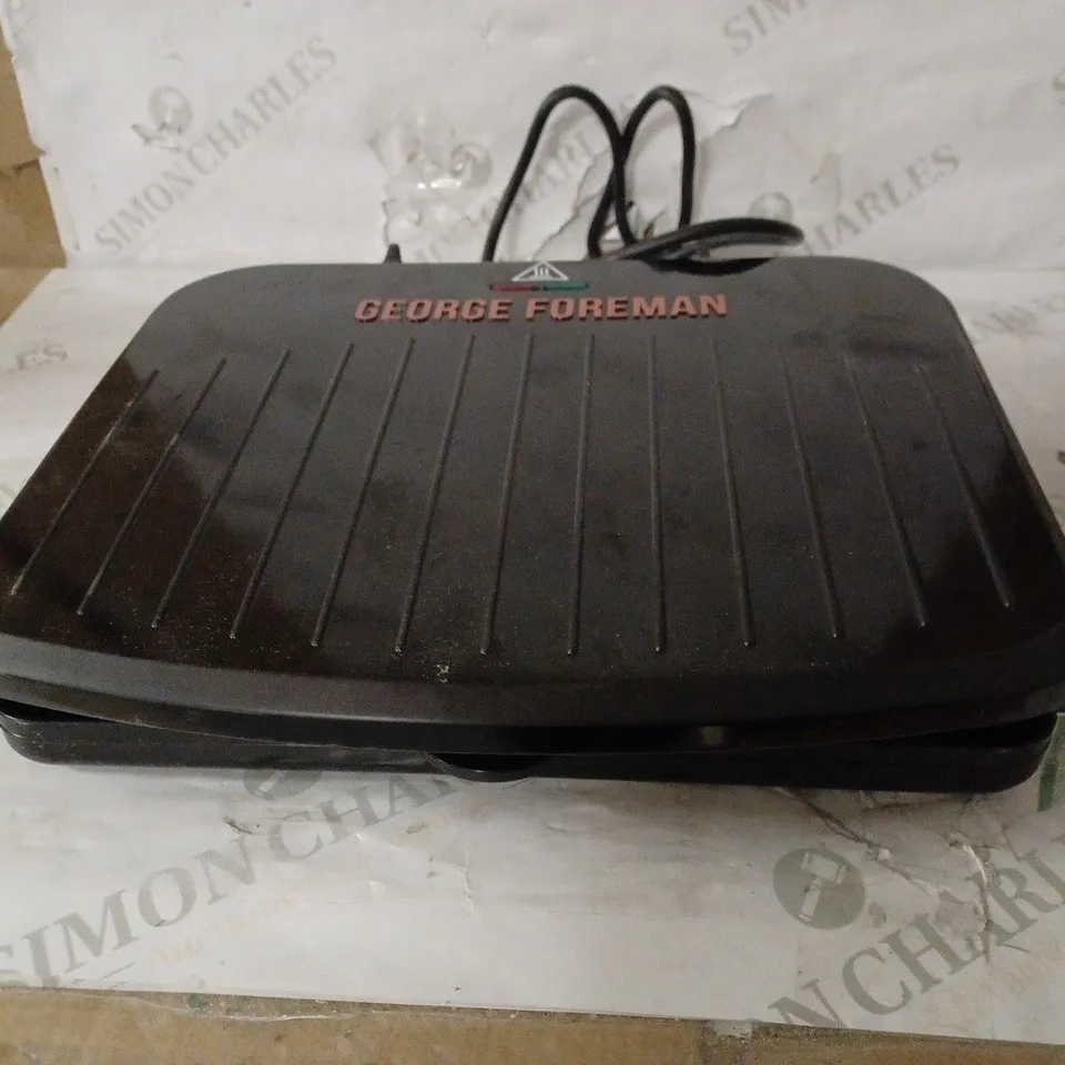 GEORGE FOREMAN 25811 ELECTRIC GRILL