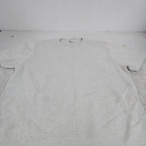 NEXT T-SHIRT β GREY, SHORT SLEEVE, WITH POCKET, UK SIZE L