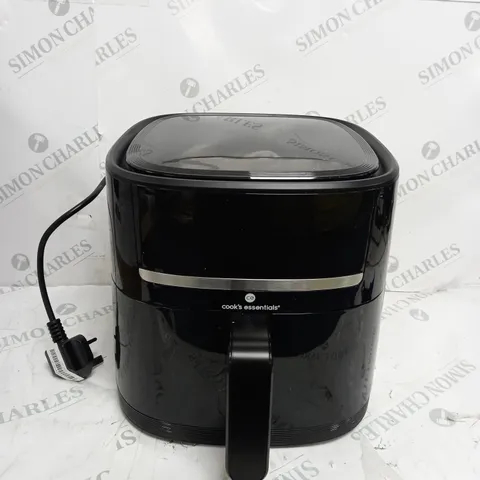 COOK'S ESSENTIALS 4L AIR FRYER IN BLACK