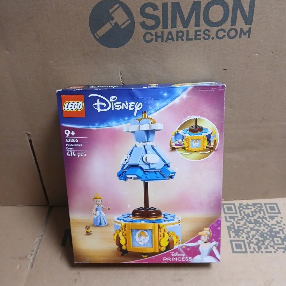 LEGO DISNEY PRINCESS 9+ CINDERELLA'S DRESS BOXED