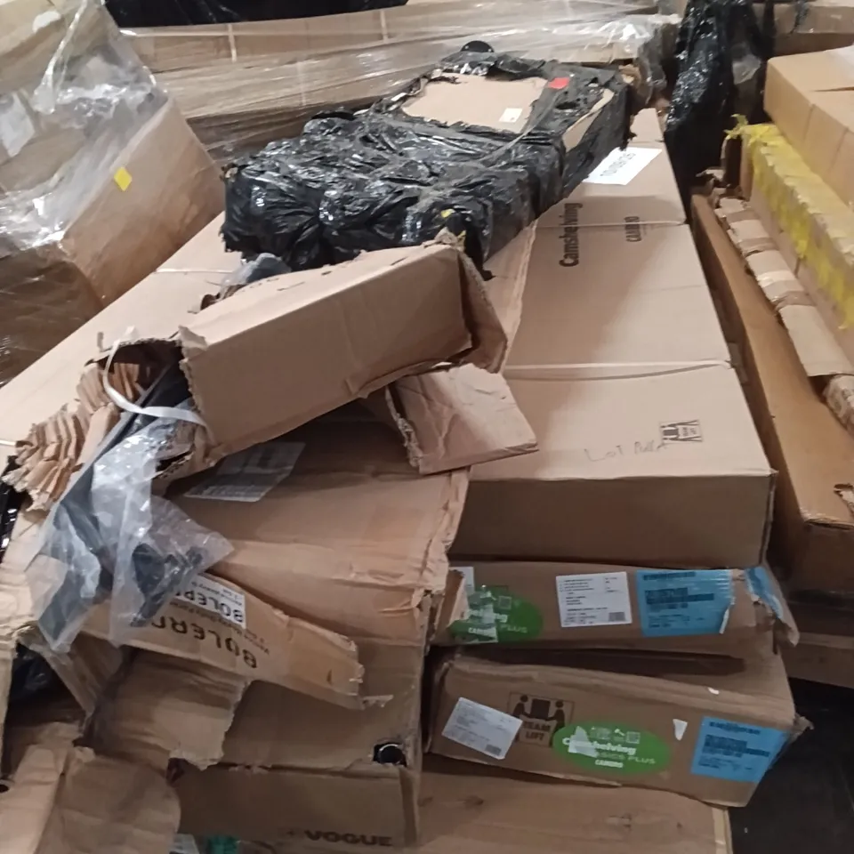 PALLET OF ASSORTED CATERING GOODS - SHELVING