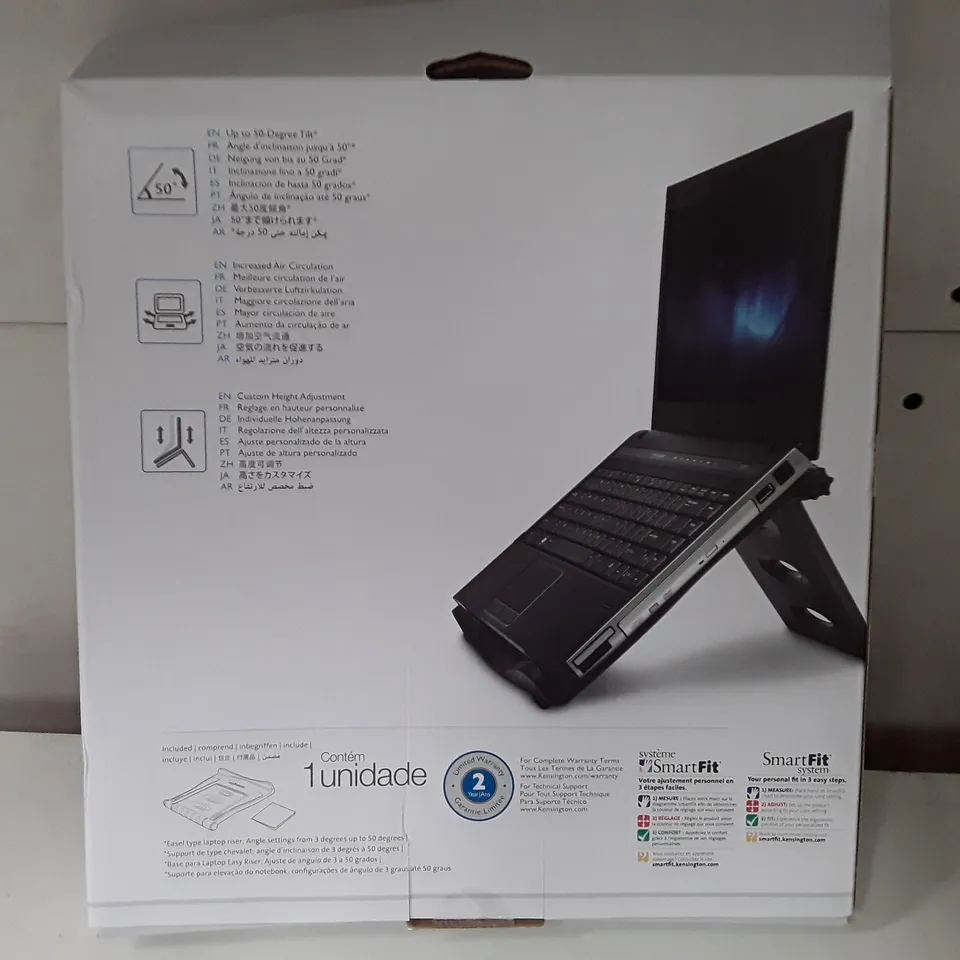 BOXED KENSINGTON EASY RIDER LAPTOP STAND