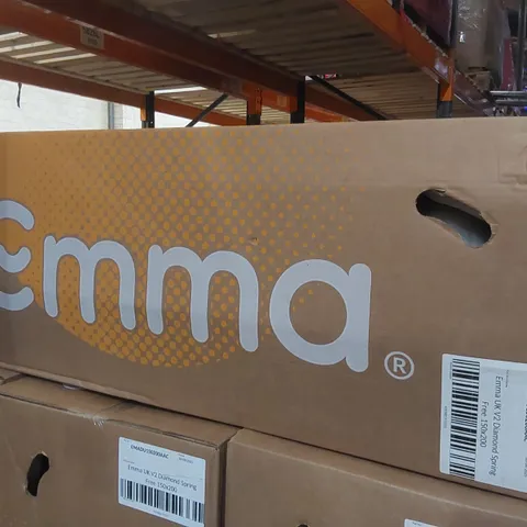 BRAND NEW BOXED EMMA UK V2 DIAMOND SPRING FREE 150 x 200CM KING SIZE MATTRESS 