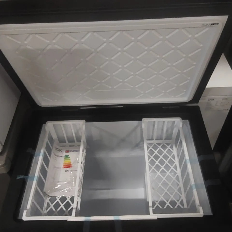 LOGIK L198CFB23 CHEST FREEZER - BLACK