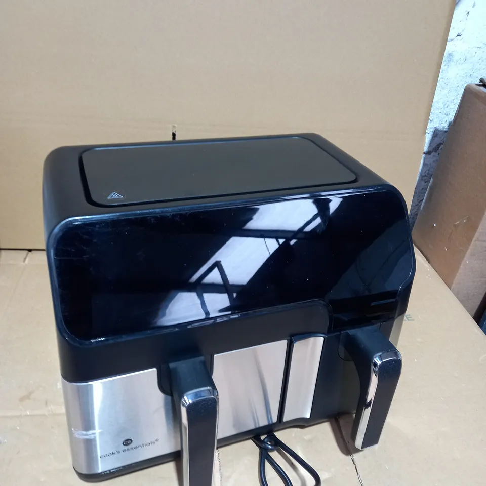 COOK'S ESSENTIALS DUAL AIR FRYER 7.7L