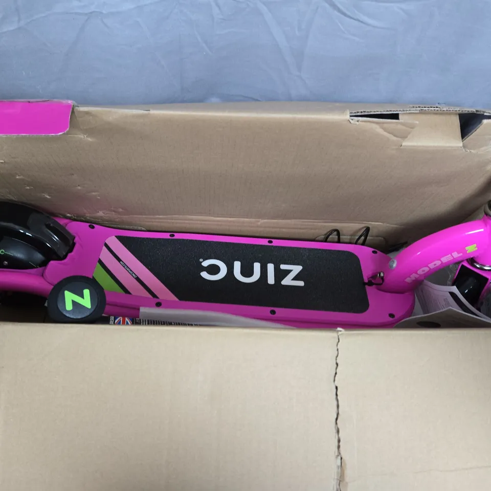 BOXED ZINC MODEL Z HALO DRIVE SCOOTER