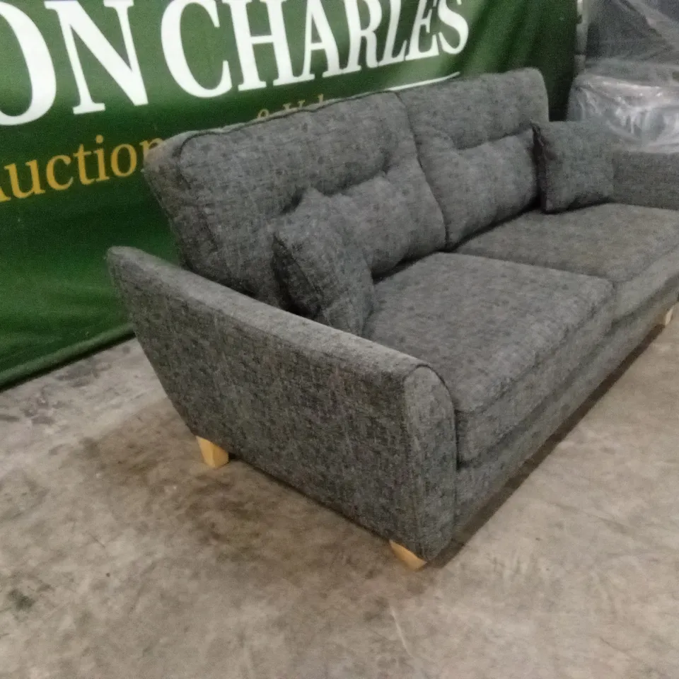 HALSTOW 3 SEATER FABRIC SOFA RRP £899