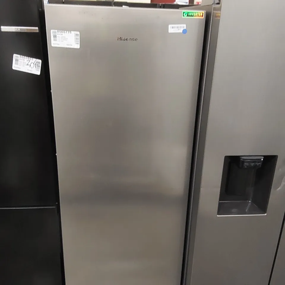 HISENSE FV298N4ACE TALL FREEZER - STAINLESS STEEL