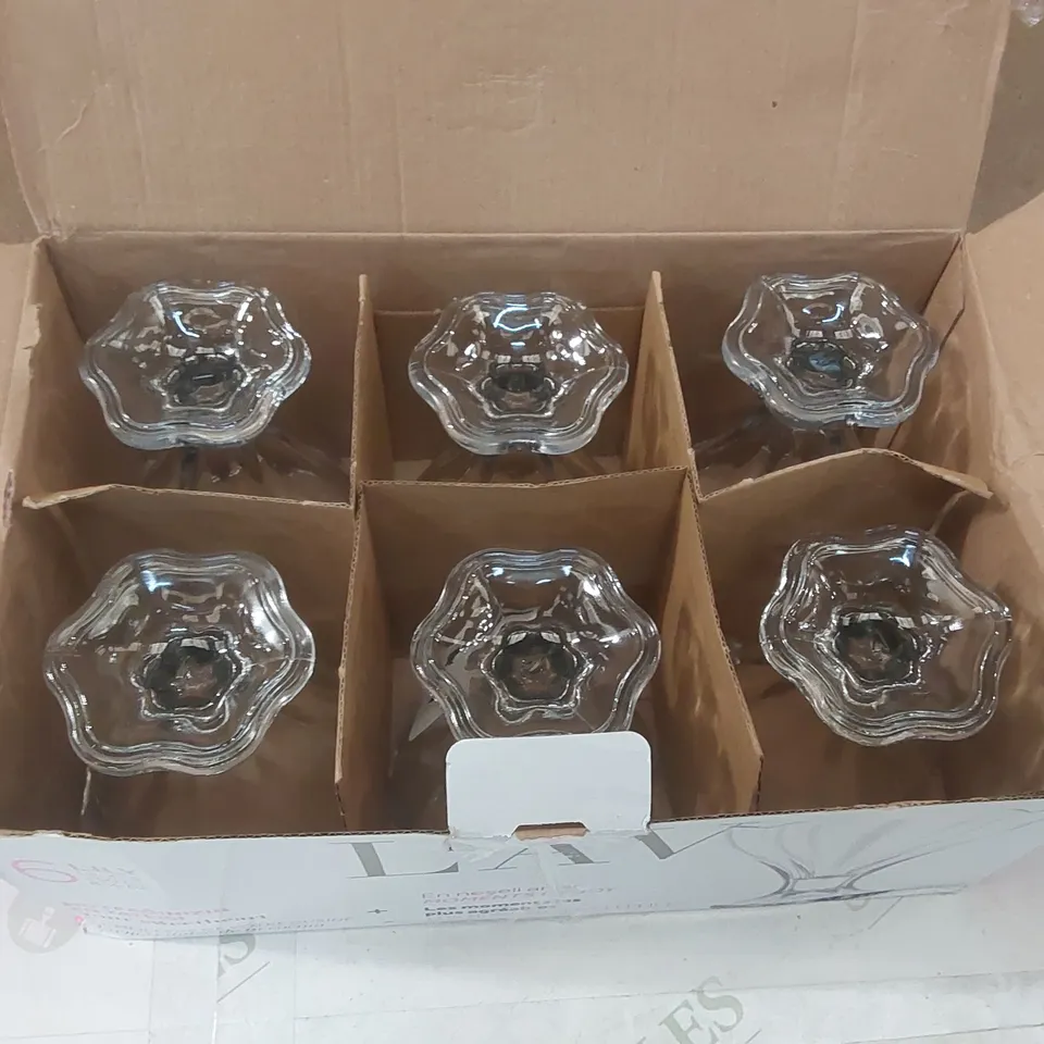 BOXED SET OF 6 LAV LILY 250ML DINING BOWLS (1 BOX)