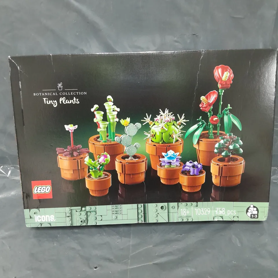 BOXED LEGO ICONS BOTANICALS TINY PLANTS 10329 RRP £44.99