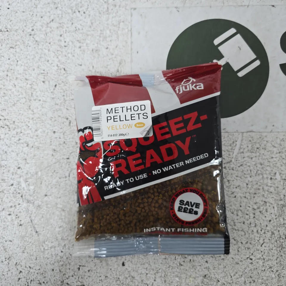 METHOD PELLETS YELLOW 2MM – INSTANT FISHING PELLETS
