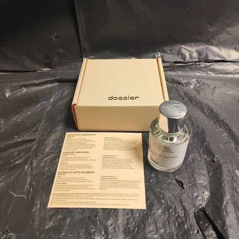 DOSSIER AMBER SAFFRON EAU DE PARFUM β 50ML β BOXED