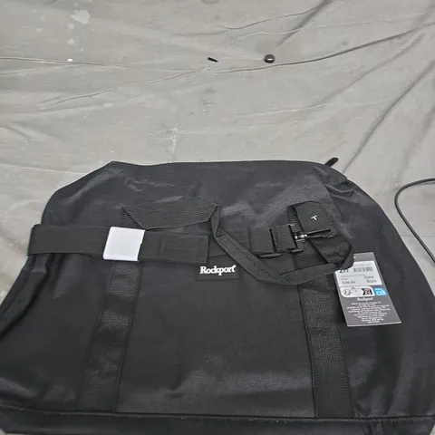 ROCKPORT BLACK HOLDALL BAG WITH SHOULDER STRAP