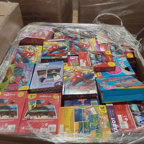 PALLET CONTAINING A LARGE QUANTITY OF ASSORTED CHILDREN'S BOOKS AND RELATED ITEMS 
