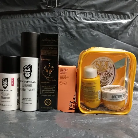 APPROXIMATELY 20 ASSORTED COSMETIC ITEMS TO INCLUDE SLICK GORILLA, IMPRESSIONS, ETC - COLLECTION ONLY