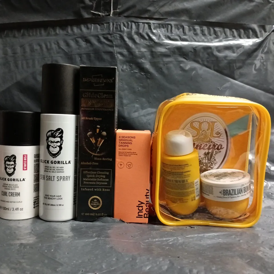 APPROXIMATELY 20 ASSORTED COSMETIC ITEMS TO INCLUDE SLICK GORILLA, IMPRESSIONS, ETC - COLLECTION ONLY