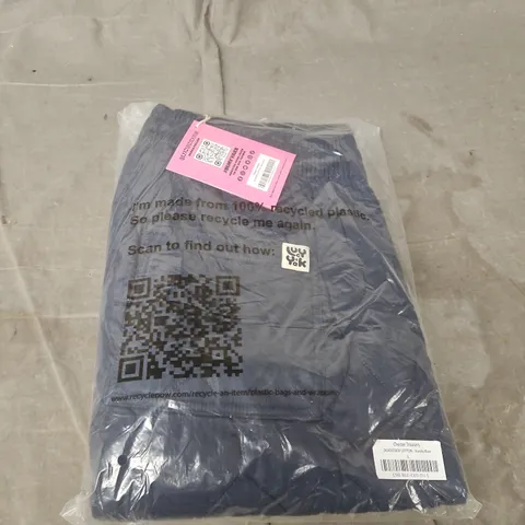 LUCY AND YAK CHESTER TROUSERS – DEADSTOCK COTTON, VARSITY BLUE, SIZE L