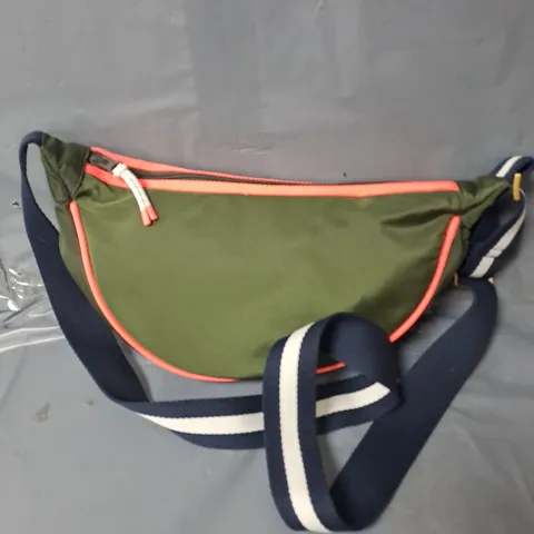 BODEN SHOULDER BAG - GREEN/PINK/BLUE