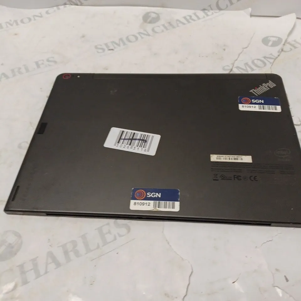 LENOVO THINKPAD TABLET IN BLACK 