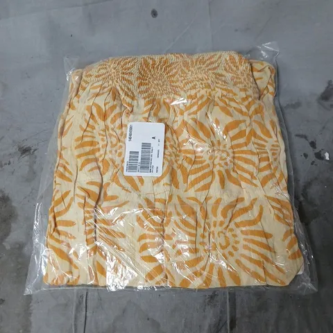 MONSOON ARTISAN MID DRESS ORANGE SIZE XL. BAGGED