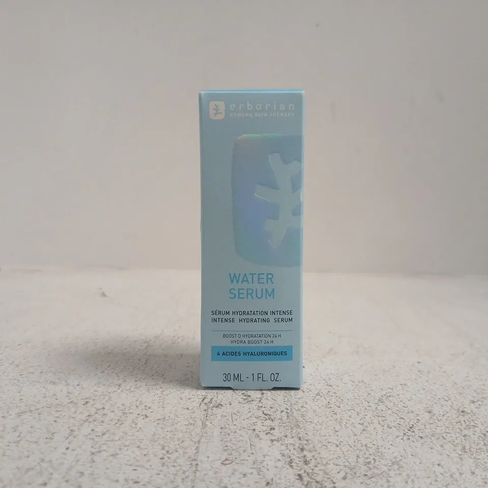 ERBORIAN WATER SERUM 30ML – BOXED