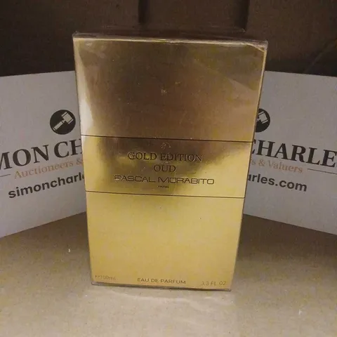 BOXED AND SEALED PAUL MORABITO GOLD EDITION OUD EAU DE PARFUM 100ML